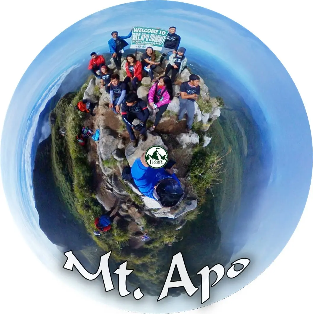 Group photo at the Mt. Apo summit
